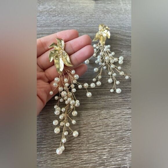 Zara statement earrings A110 - Picture 4 of 5